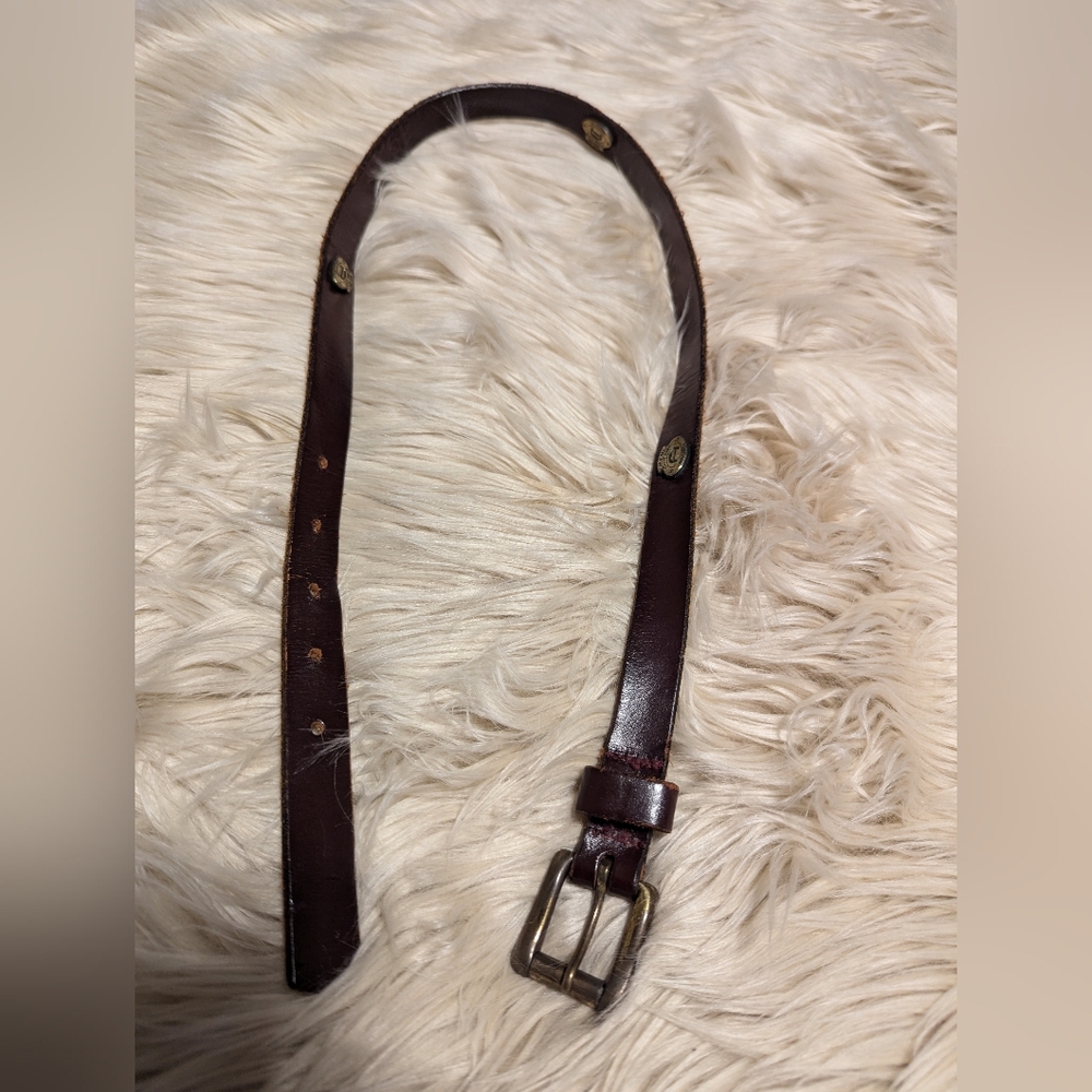 Vintage Etienne Aigner leather belt